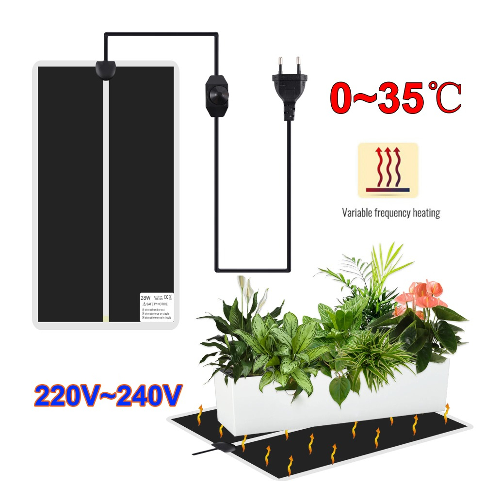 Seedling Heat Mat - Tapis chauffant Anti-froid pour semis, 5