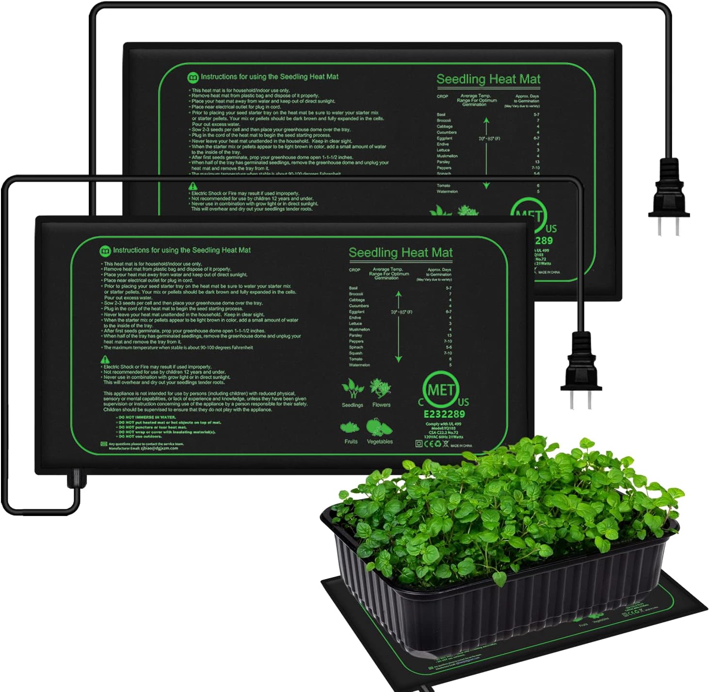 Tapis chauffant pour semis, 10 - Seedling Heat Mat avis et prix