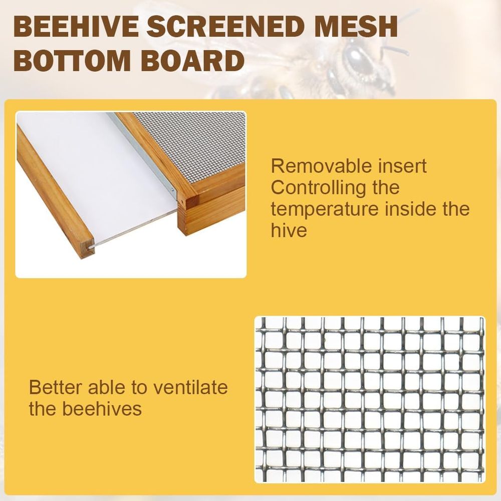 Kit de ruche 10 cadres avec fo - Beehive Frame Wax avis et prix