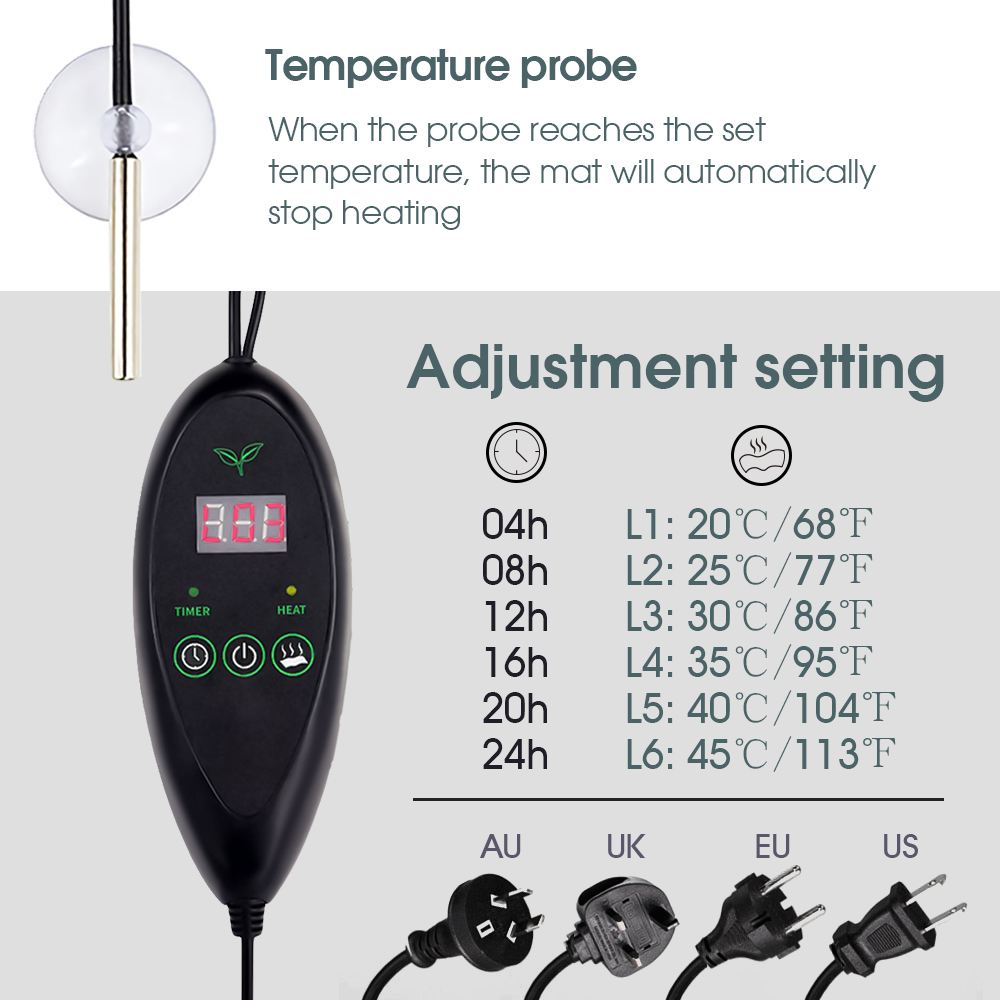 Boîte de semis chaudes, tapis  - Seedling Heat Mat avis et prix