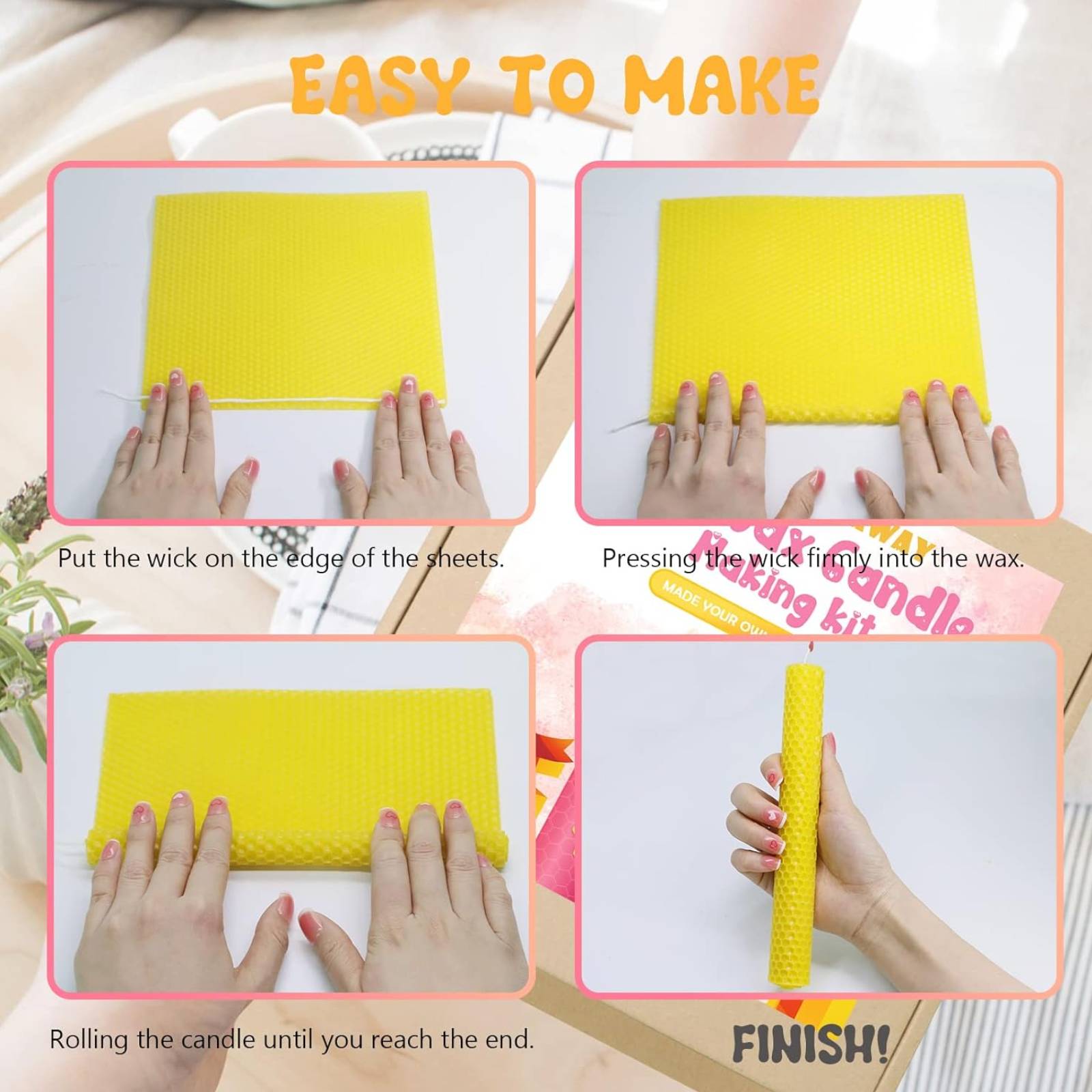 24 Feuilles de Cire en Nid d'A - Beehive Frame Wax avis et prix