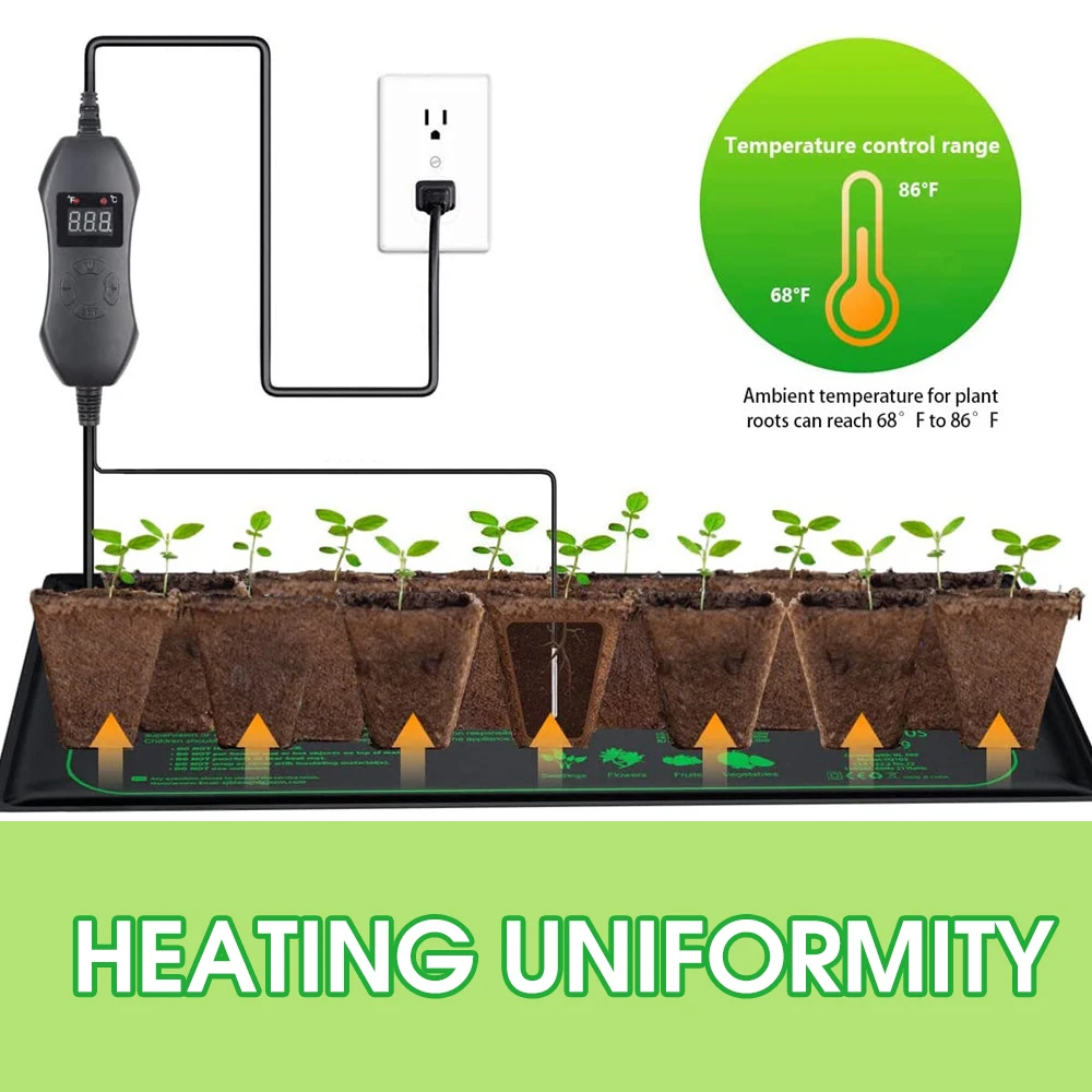 50W EU-US/Royaume-Uni/AU Therm - Seedling Heat Mat avis et prix